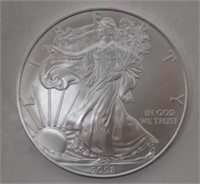 2008 Silver Eagle Dollar Uncirculated