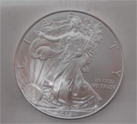 2008 Silver Eagle Dollar Uncirculated