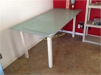 Goodson Lab Testing Table with glass top