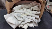 Box of White Linen - Table cloths, Napkins, ETC.