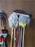 Brooms - shovel - mops
