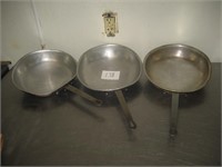 Lot of Three Pans