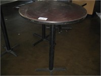 30" Round Bar High Table