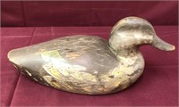 Vintage Hand Painted Duck Decoy