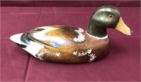 Vintage Hand Painted Hand Carved Duck Decoy
