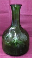 White House Green Vinegar Jar Decanter