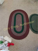Assorted throw Rugs