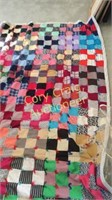 Old Tie Knot Quilt