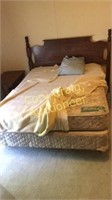 Full Size Bed With Bemco Posture Mattress and