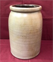 Beige Stoneware or Pottery Crock