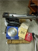 Sears vintage saw and parts