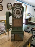 Vintage pay telephone