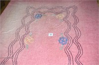 Large Chenille Throw (has some fading)