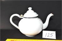 Vintage Enamelware Teapot