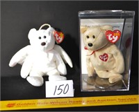 Group Lot of 2 Ty Beanie Babies