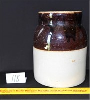 Vintage Stoneware Piece - Small Churn No Lid
