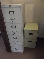 2 File Drawer Cabinets