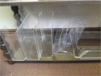 5 Clear Acrylic Literature Holders
