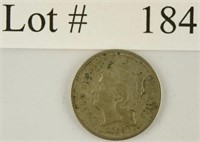 Lot #184 - 1869 3 Cent Nickel