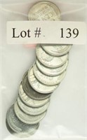 Lot #139 - Thirteen Nearly Unc. Allow Wheat
