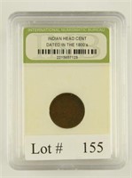 Lot #155 - 6 Intl. Numismatic Bureau Slabbed