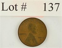 Lot #137 - 1914-D Wheat Cent