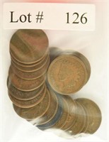 Lot #126 - 20 Indian Head Cents: Various Dates