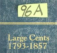 Lot 96A - Partial Lg Cent Binder 1793-1857.