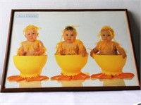 Framed  Anne Geddes Poster, Milano Italy
