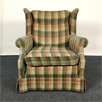 Ethan Allen Traditions Plaid Chair