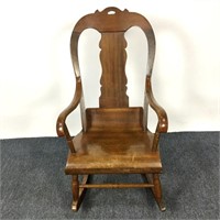 Antique Lincoln Rocking Chair