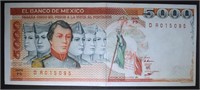 1985 5000 PESOS - MEXICO
