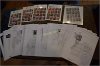 34 American Commemorative Collection pages, 4