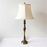 Tall Brass Finish Lamp