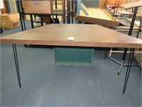 Trapezoid Shaped table