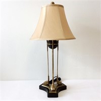 Golf Club Lamp with Shade