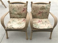 Wicker Patio Chair Set