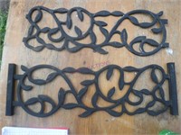 4 Cast Iron  Pieces