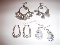 3 Sets of Earings