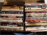 Tray of 27 DVDs