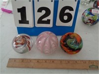 3 PAPER WEIGHTS