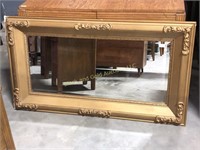 28 x 50 Heavy Gold Framed Mirror