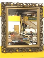 25 x 30 Gold Framed Wall Mirror