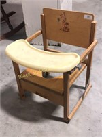 Hedstrom Wooden Potty Chair, Decal Back