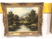 26 x 30 Framed Original Oil Painting