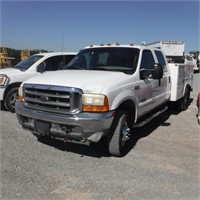 2001 FORD F350XLT SD SERVICE TRUCK