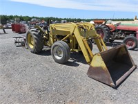 Ferguson 35 Wheel Tractor with Loader Attachment