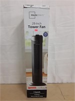 New Opened Box Mainstays 28" Tower Fan, 3 Speeds