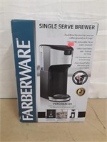 New Opened Box Farberware Single Serve Brewer