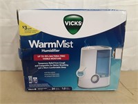 New Opened Box Vicks Warm Mist Humidifier
